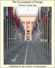 The Governments of Europe - Frederic Austin Ogg