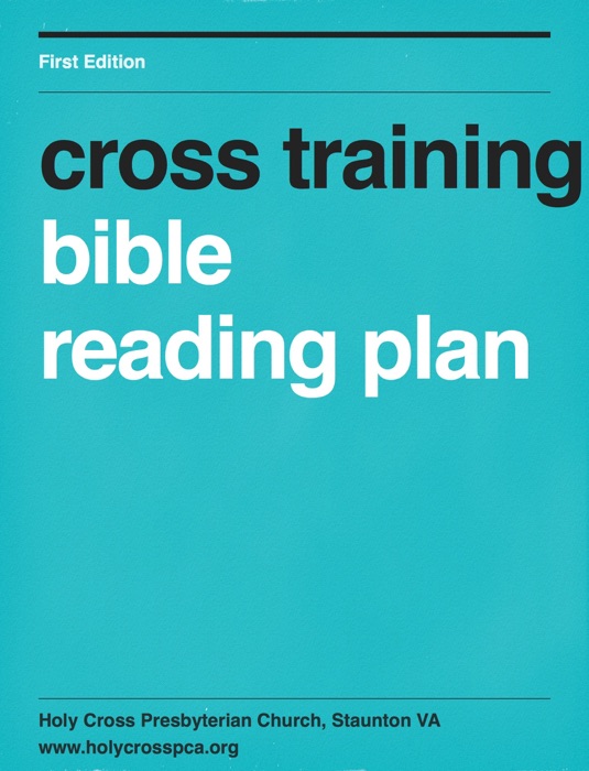 Cross Training Bible Reading Plan
