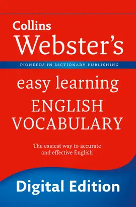 Webster’s Easy Learning English Vocabulary