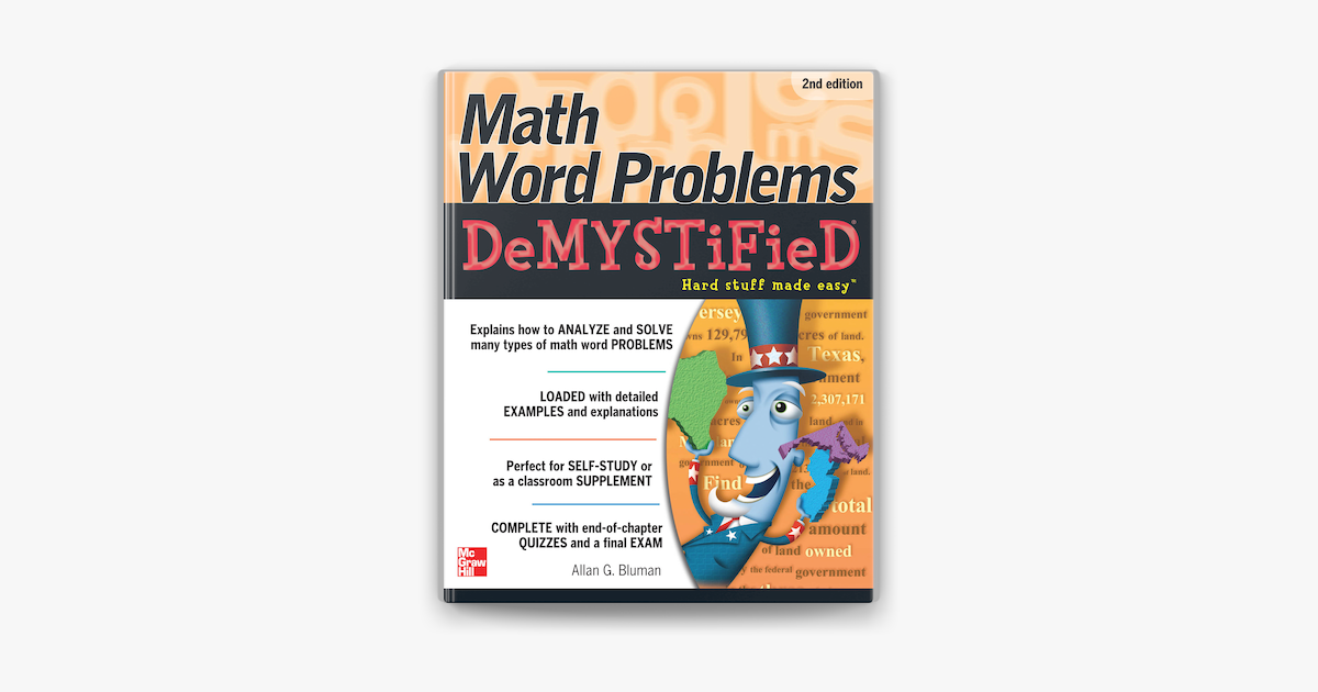 Math Word Problems Demystified 2/E On Apple Books