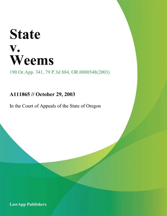 State v. Weems