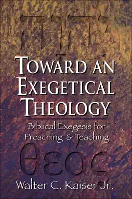 Read: Toward an Exegetical Theology Book