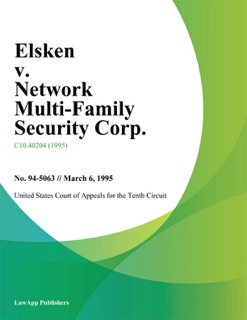Elsken V. Network Multi-Family Security Corp. by United States Court of Appeals for the Tenth Circuit