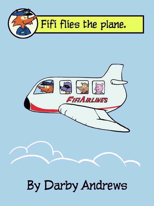 Fifi flies the plane