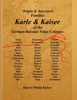 Book Karle and Kaiser of the German-Russian Volga Colonies