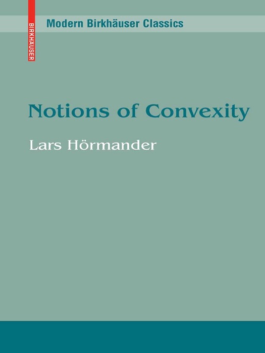 Notions of Convexity