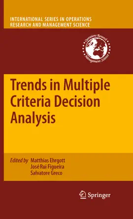 Read: Trends in Multiple Criteria Book Decision Analysis