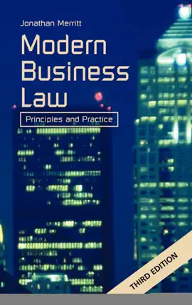 Read: Modern Business Law Book