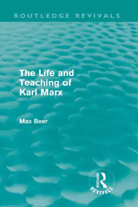 Read: The Life and Teaching of Karl Book Marx (Routledge Revivals)