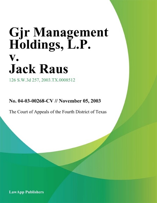 Gjr Management Holdings