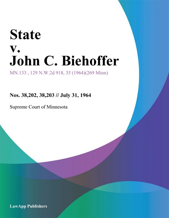State v. John C. Biehoffer