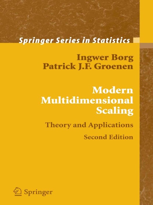 Modern Multidimensional Scaling