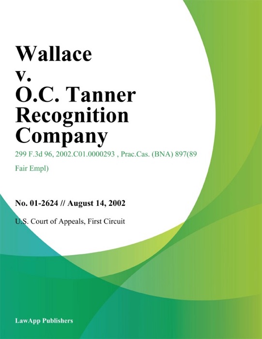 Wallace v. O.C. Tanner Recognition Company
