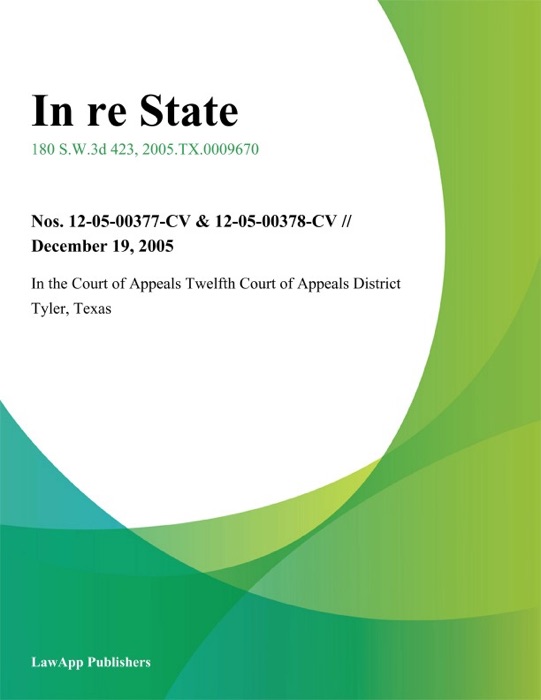 In Re State