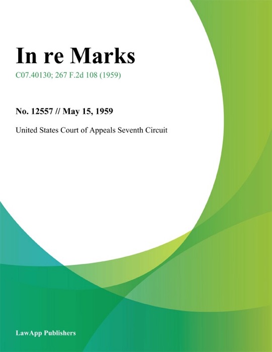In re Marks