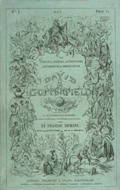 Book's Cover of David Copperfield (with Charles Dickens biography, plot summary, character analysis and more)