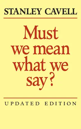 Read: Must We Mean Book What We Say?