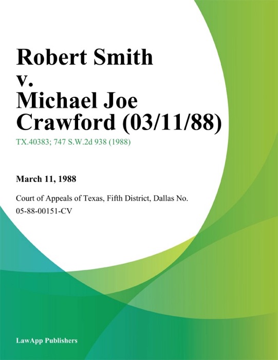 Robert Smith v. Michael Joe Crawford