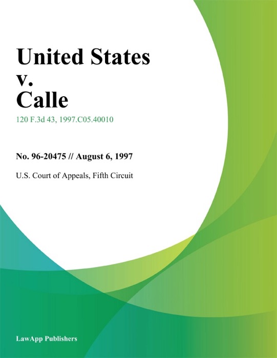 United States v. Calle