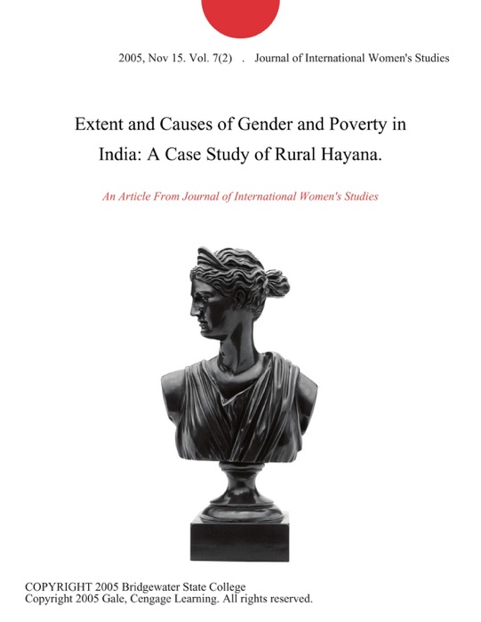 Extent and Causes of Gender and Poverty in India: A Case Study of Rural Hayana.