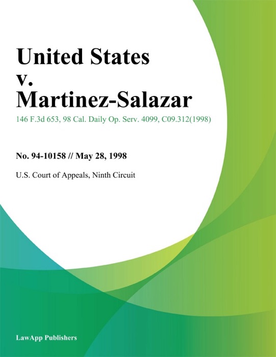 United States v. Martinez-Salazar
