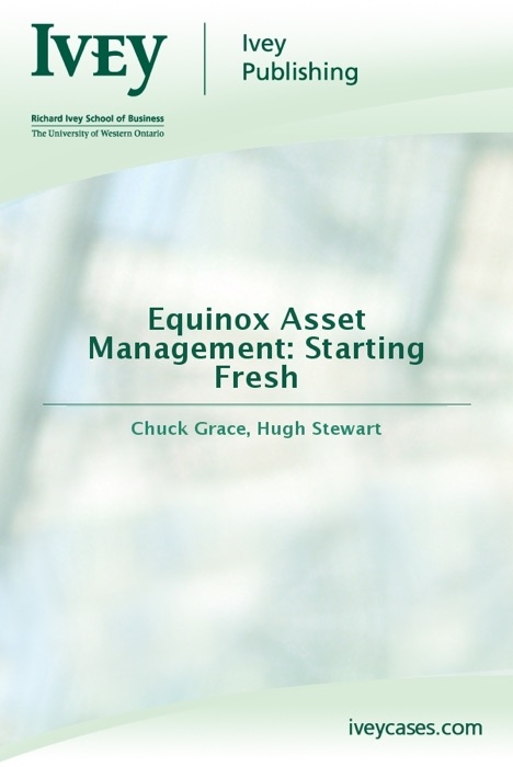 DOWNLOAD ~ Equinox Asset Management: Starting Fresh * by Chuck Grace & Hugh Stewart ~ Book PDF Kindle ePub Free