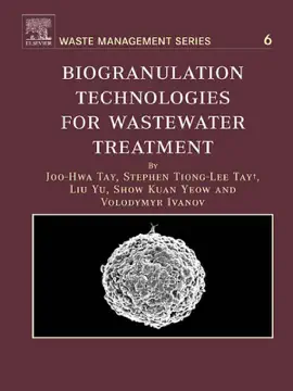 Read: Biogranulation Technologies for Wastewater Treatment Book