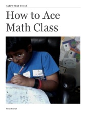 Book cover for How to Ace Math Class by Hari Iyer