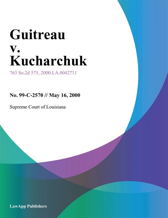 Guitreau V. Kucharchuk