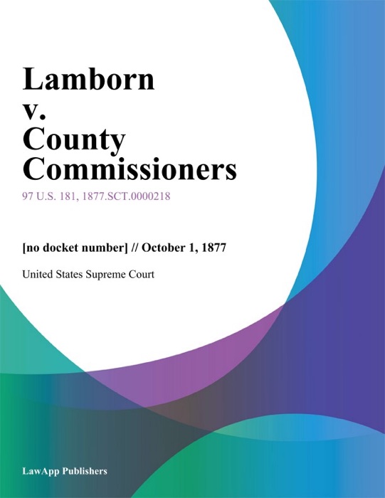 Lamborn v. County Commissioners