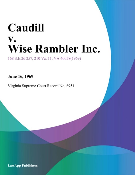 Caudill v. Wise Rambler Inc.