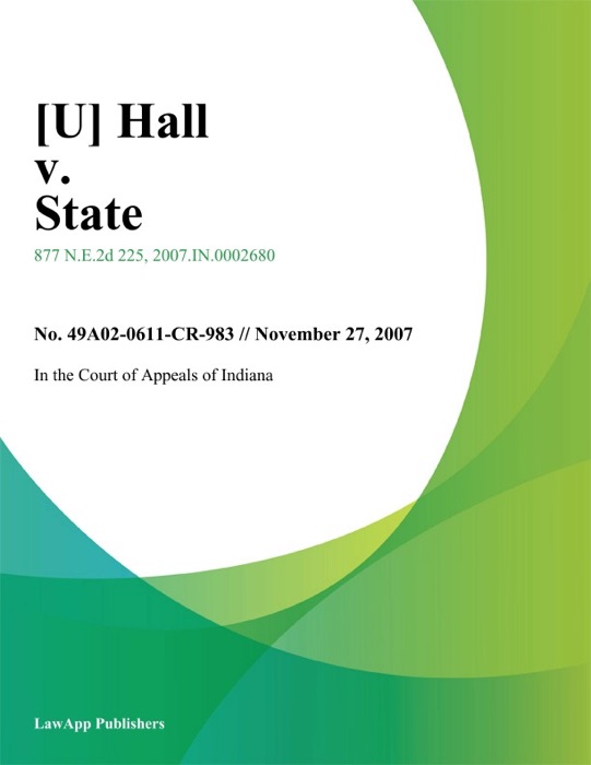 Hall v. State