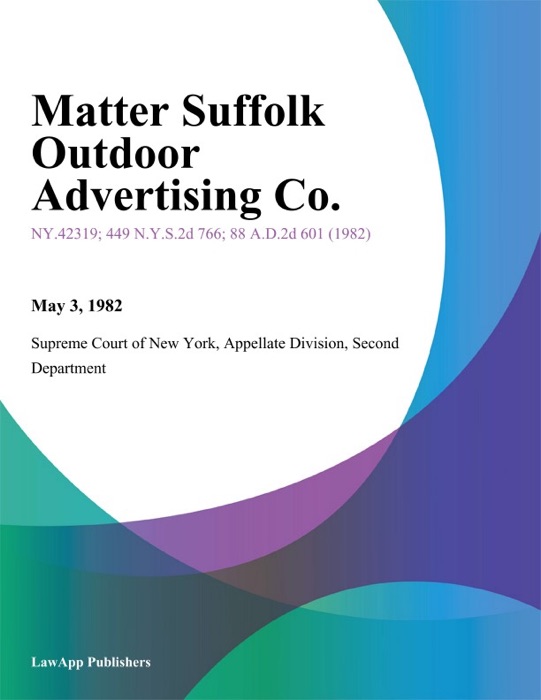 Matter Suffolk Outdoor Advertising Co.