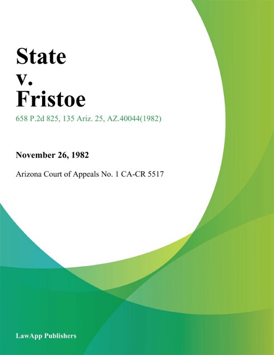 State V. Fristoe