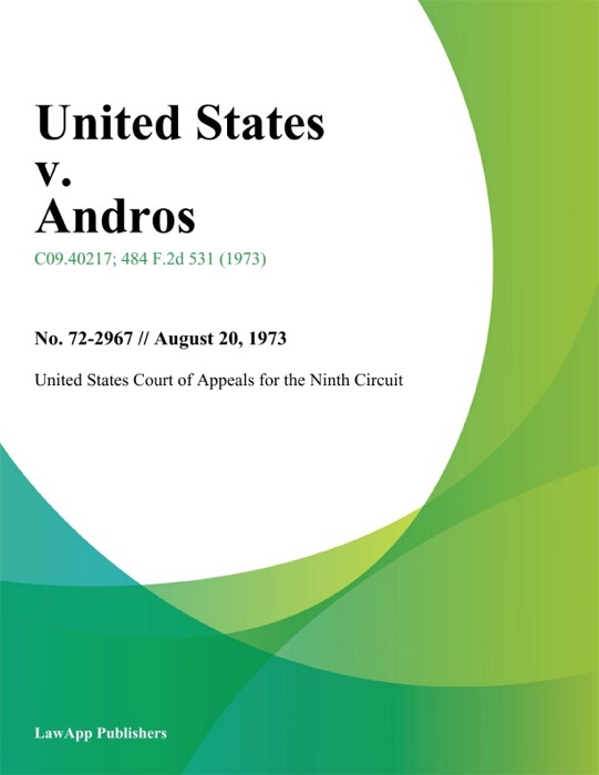 United States v. Andros