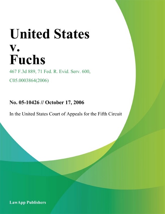 United States v. Fuchs