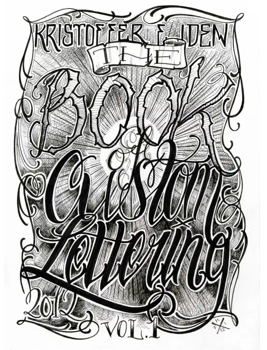 The Book of Custom Lettering Vol.1