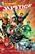 Justice League Vol. 1: Origin - Geoff Johns &amp; Jim Lee Cover Art