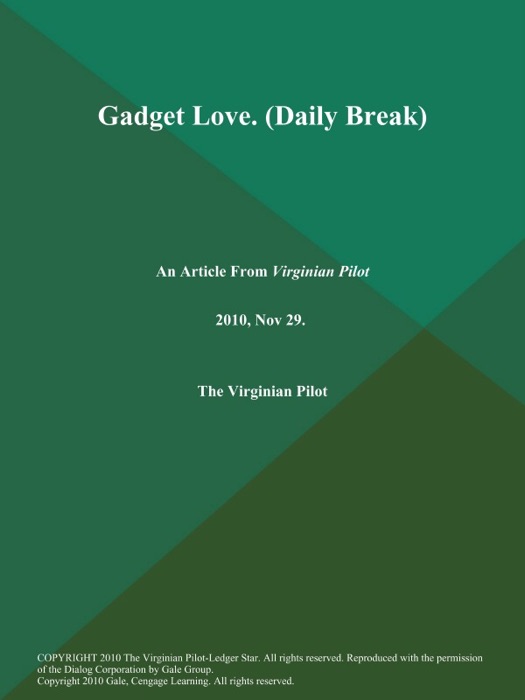 Gadget Love (Daily Break)