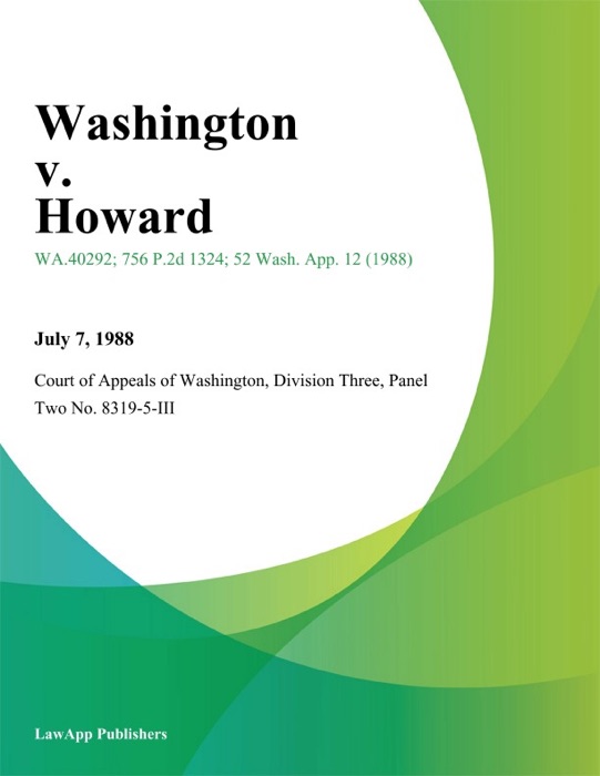 Washington V. Howard