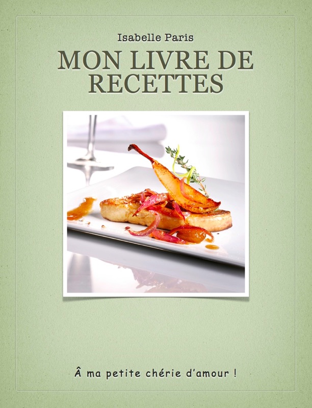 Mon livre de recettes