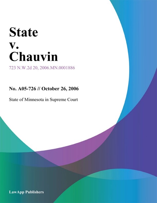 State v. Chauvin