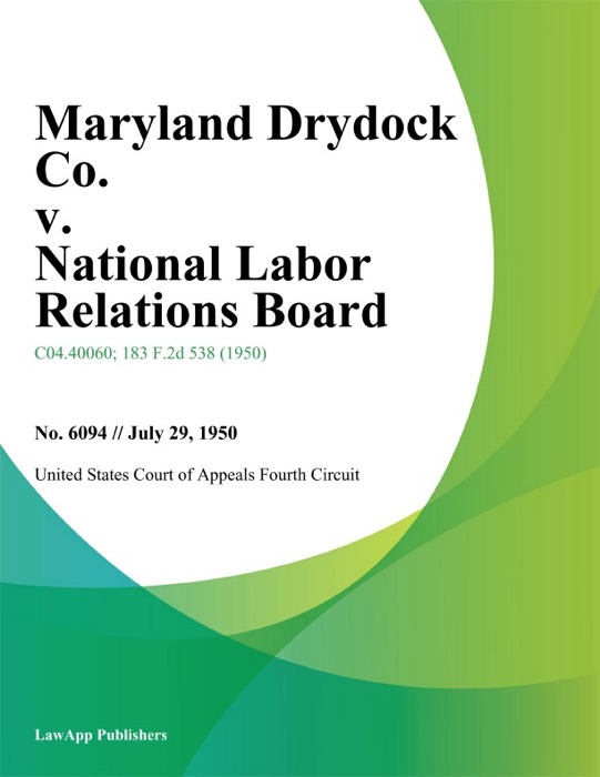 Maryland Drydock Co. v. National Labor Relations Board.