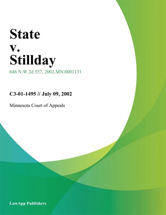 State V. Stillday