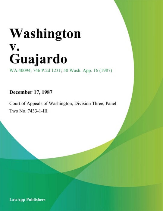 Washington V. Guajardo