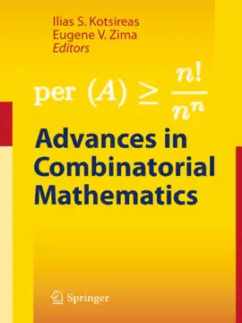 Read: Advances Book in Combinatorial Mathematics