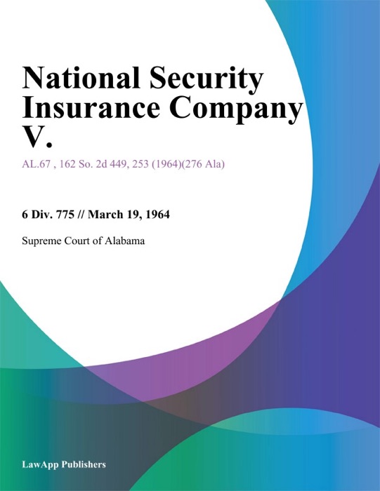 National Security Insurance Company V.