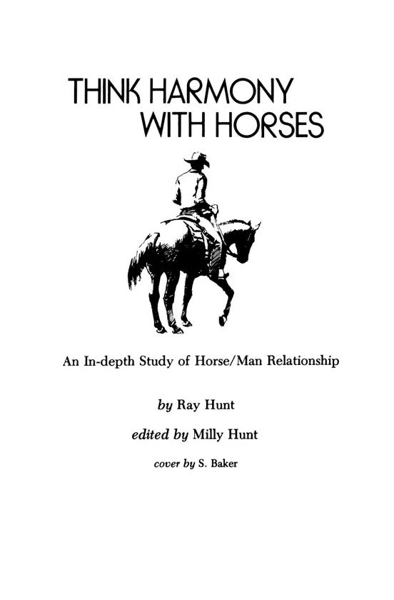Think Harmony With Horses