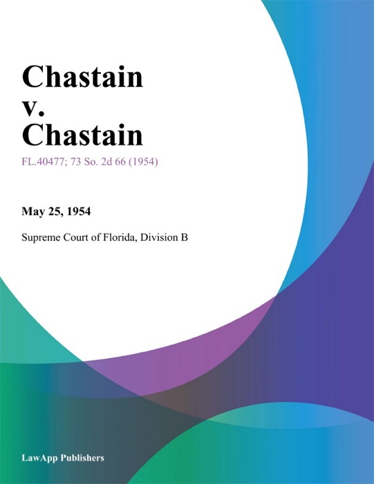 Chastain v. Chastain