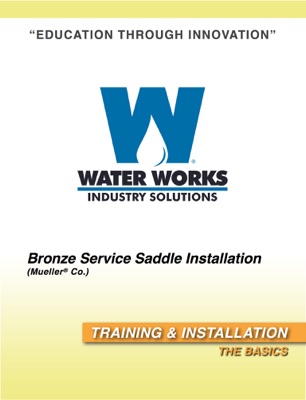 Bronze Service Saddle Installation